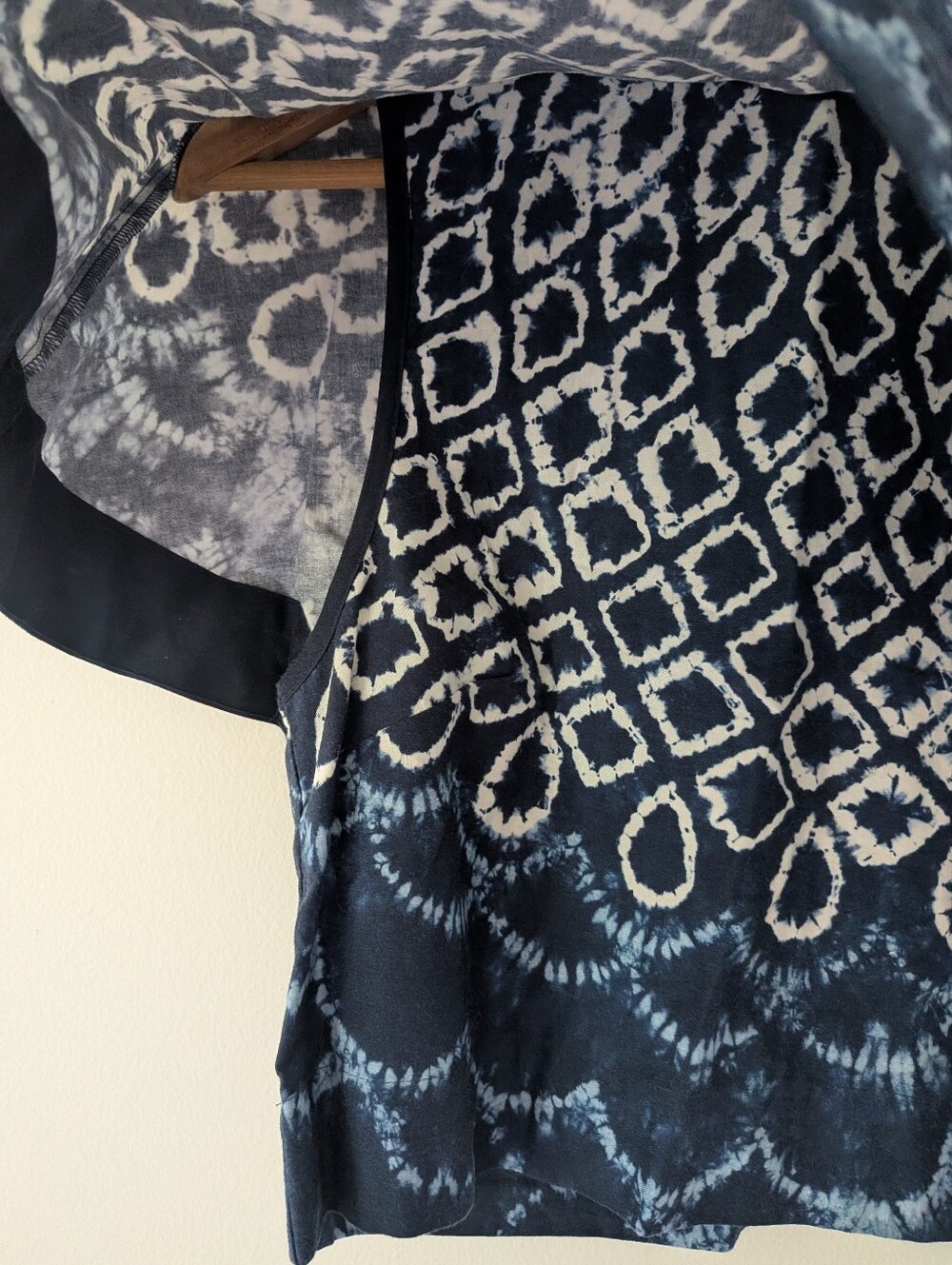 NWT! Sea New York Blythe Tie-Dye Cape Top 4 - Picture 7 of 10